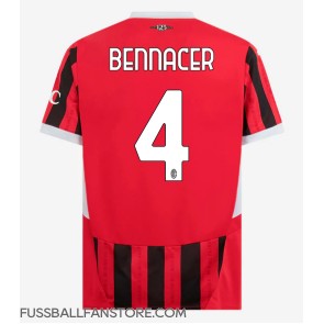 AC Milan Ismael Bennacer #4 Replik Heimtrikot 2024-25 Kurzarm